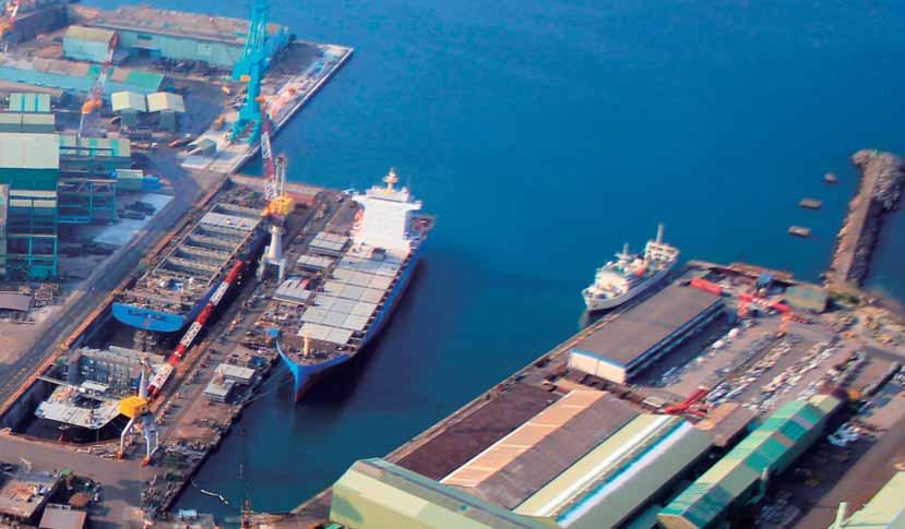 M DWT) / year ~0 ships / year Kaohsiung Shipyard Total Area of Premises (m )