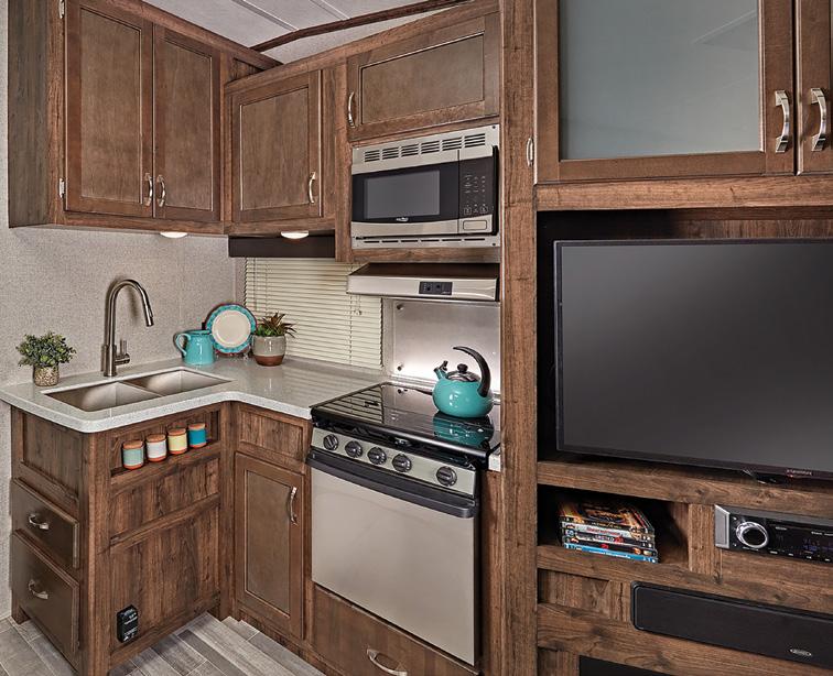 GET READY FOR A GREAT AMERICAN ADVENTURE The Astoria fifth wheel by
