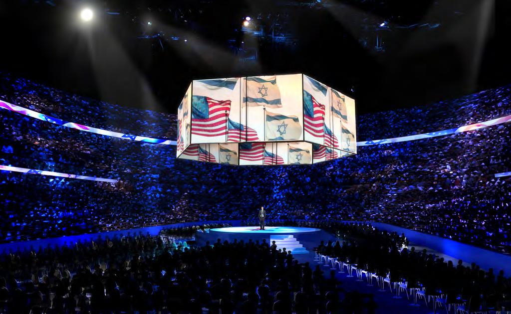 VERIZON CENTER This is an incredible moment for the pro-israel community. The growth of our movement is taking us to D.C. s premier arena the Verizon Center.