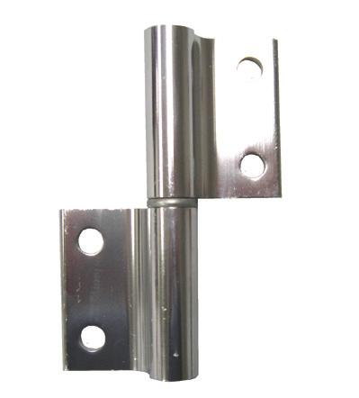 bushings create a continually smooth glide action when swing doors are