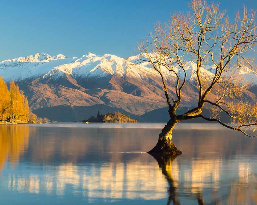 Lake Wanaka, New Zealand THE VERY BEST OF NEW ZEALAND (REVERSE) 28 days from only 5,195 per person New Zealand is known for so much - its stunning and other-worldly landscapes, its Maori culture and