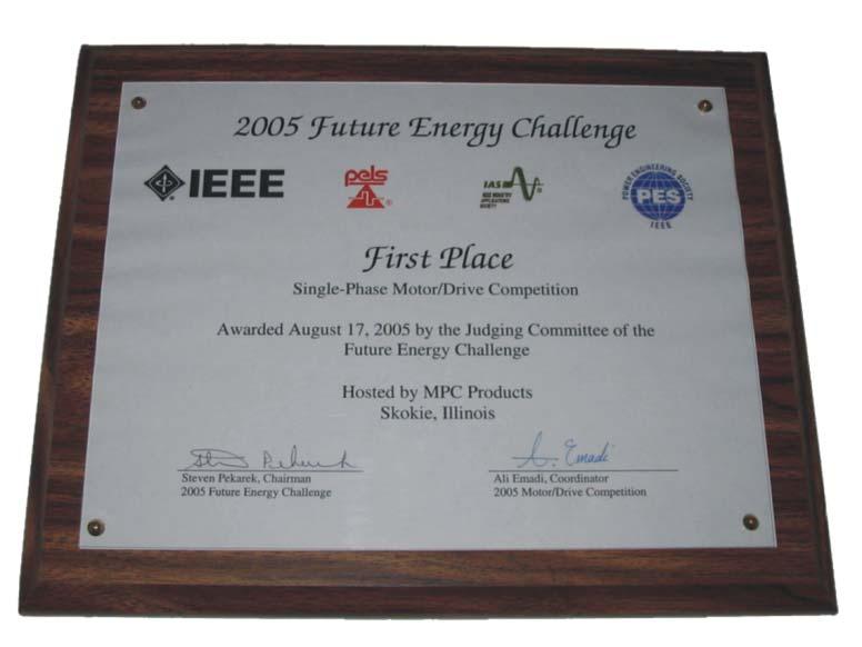 Будите међу победницима: Радећи у лабораторијама Одсека за Енергетику, студенти ЕТФ су 2005.