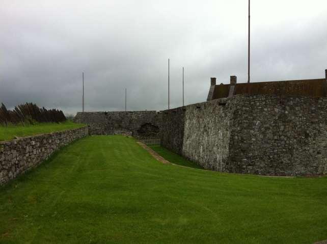 The Trenches overlooking the North