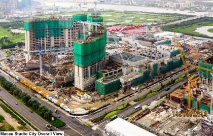 MCE Studio City Studio City, MCE s second largescale resort in Cotai, remains on track to open
