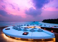 Sky. Ascend for lounge cocktails as a sunset tapestry unfolds. Expand your view of the galaxy at the Maldives first over water observatory. Stargaze through the Maldives most powerful telescope.