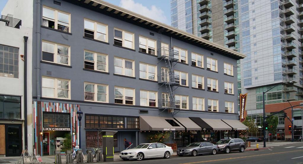 Property Highlights 2,900 SF basement space Exceptional East Village Location Located underneath Bootlegger and Lucky D s Hostel Walking distance to the Gaslamp Quarter, the Situated at the corner of