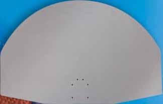 White Polyethylene Fan