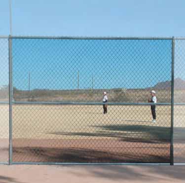 Poly-Cap protective fence guard available for install over your chain link fence which adds safety and visibility to your field. Available in Bright Yellow or Green. Comes in 100' and 250' lengths.