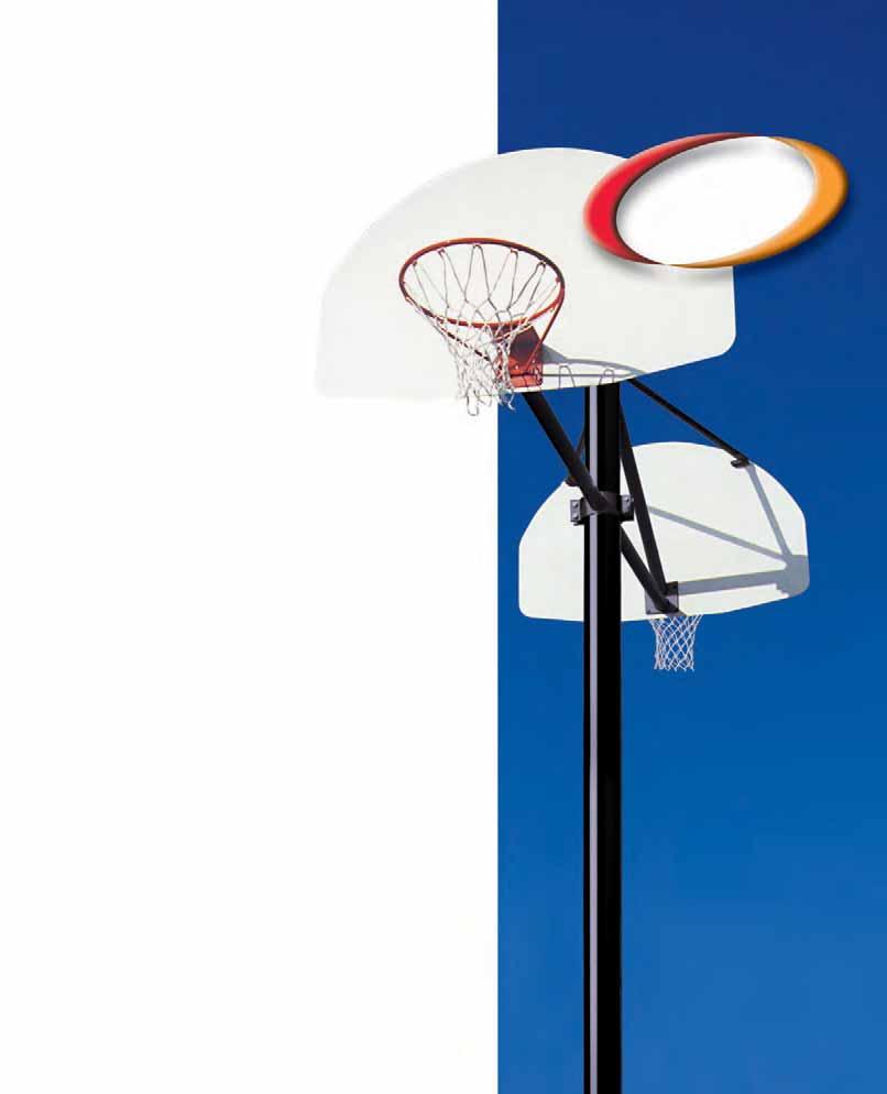 BACK-TO-BACK SINGLE POST 7 BACK-TO-BACK SINGLE POST (W /ADJUSTABLE OFFSETS) Used for back-to-back courts, this version features