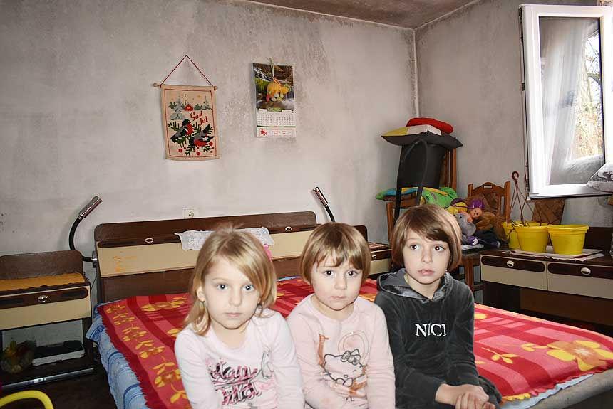 СЗС обишли Шућуровиће Отац Драган и мајка Ивана нису стално запослени и као породица не примају социјалну помоћ, међутим малу и