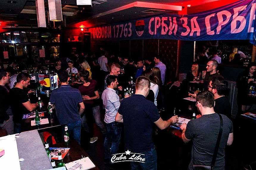 Журка из блока - РС Бањалучки кафић Куба либре је у четвртак 15. марта био домаћин Журке из блока.