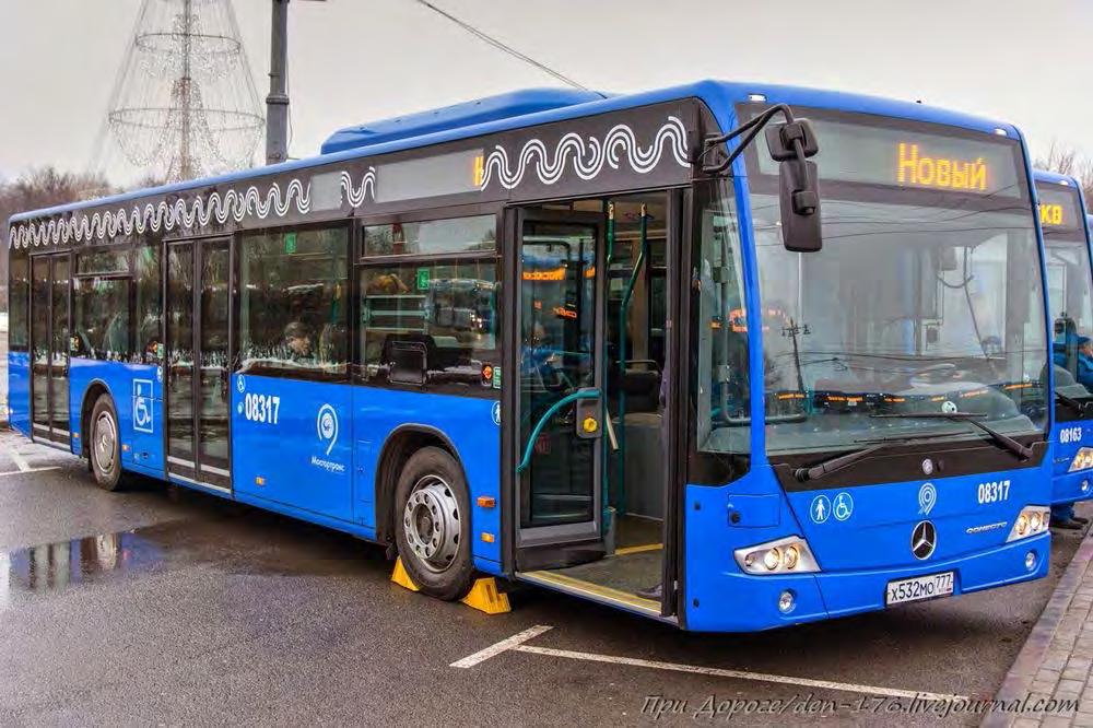 PUBLIC TRANSPORT 100% new buses are equipped: answerphones for the announcement of busstops the intra saloon running line informing on the name of the following stop, temperature in salon and another