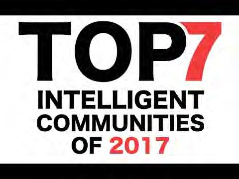 INTELLIGENT COMMUNITIY AWARDS, NEW YORK Moscow is in the Top7 Intelligent Communities of 2017 The Top7 represent models of economic and social transformation in the 21st Century.