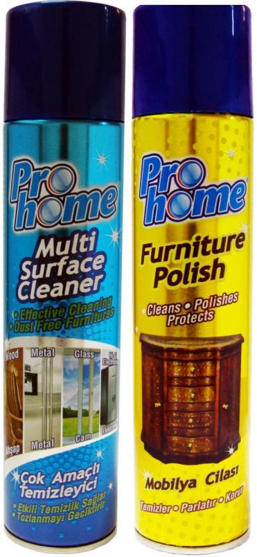 300 ml 12 8 697419 544199 PROHOME MULTI SURFACE CLEANER