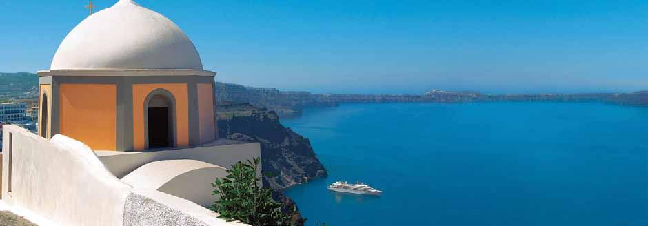 Receive $200 Shipboard Credit per Suite ($100 per person)! Santorini, Greece A cruise with Seabourn is a luxury unlike any other. The experience is lavish yet relaxed; elegant yet understated.