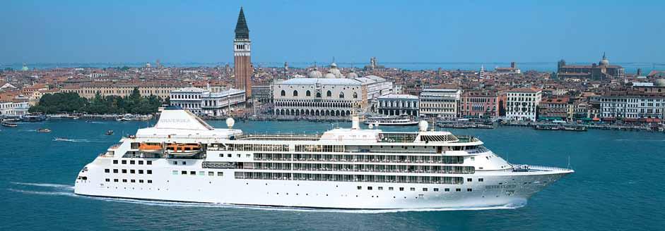 Receive $200 Shipboard Credit per Suite! Venice, Italy Extraordinary journeys. Exceptional savings. Never before has a Silversea voyage been so enticing or such a tremendous value.