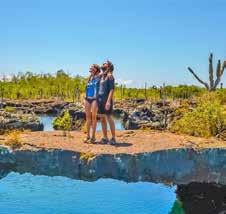 DAY 3 Discover Isabela s beaches, lagoons and islets After breakfast, we say goodbye to San Cristobal to board our small plane for a thrilling flight across the archipelago s azure waters and