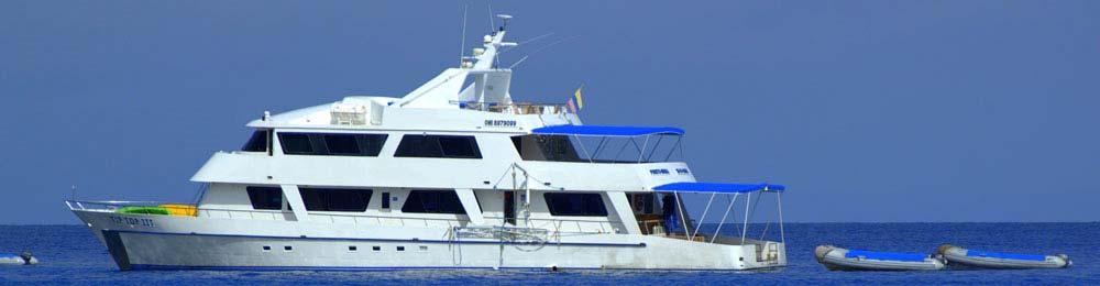 Our own private yacht Tip Top III Outline Itinerary 18 Nov