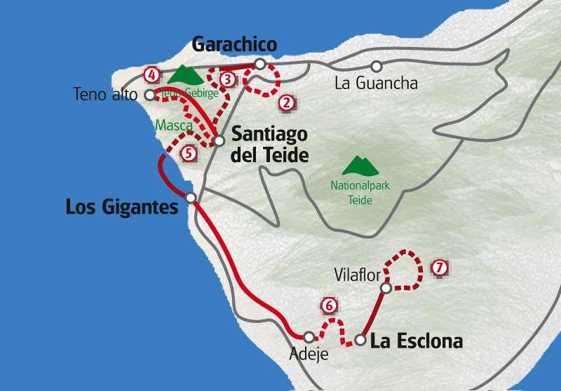 Route Technical Characteristics: Route Profile: Mountain Hiking.