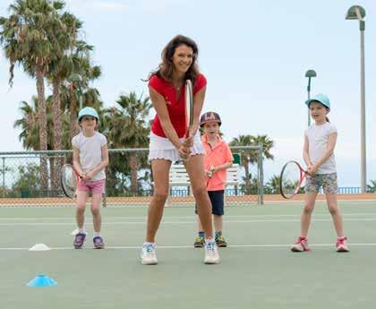 ABAMA world-class facilities and coaching 7 tournament-standard courts overlooking the Atlantic ocean Coaching programmes created by Annabel Croft at the Academy s