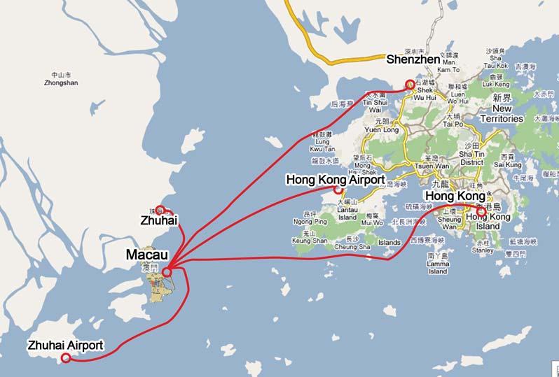 Investments in Macau s s Infrastructure Ferry
