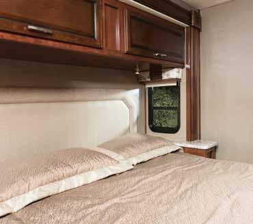 motorhomes are flush with upgraded accents that will
