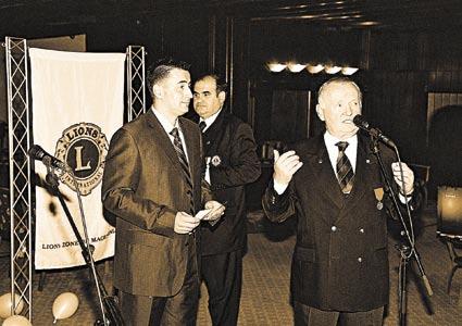 MEDNARODNE DEJAVNOSTI 10 YEARS OF MACEDONIAN LIONISM This 2007 the Lionstic Movement in the Republic of Macedonia marks its 10th anniversary since the establishment of the first club, the Lions club