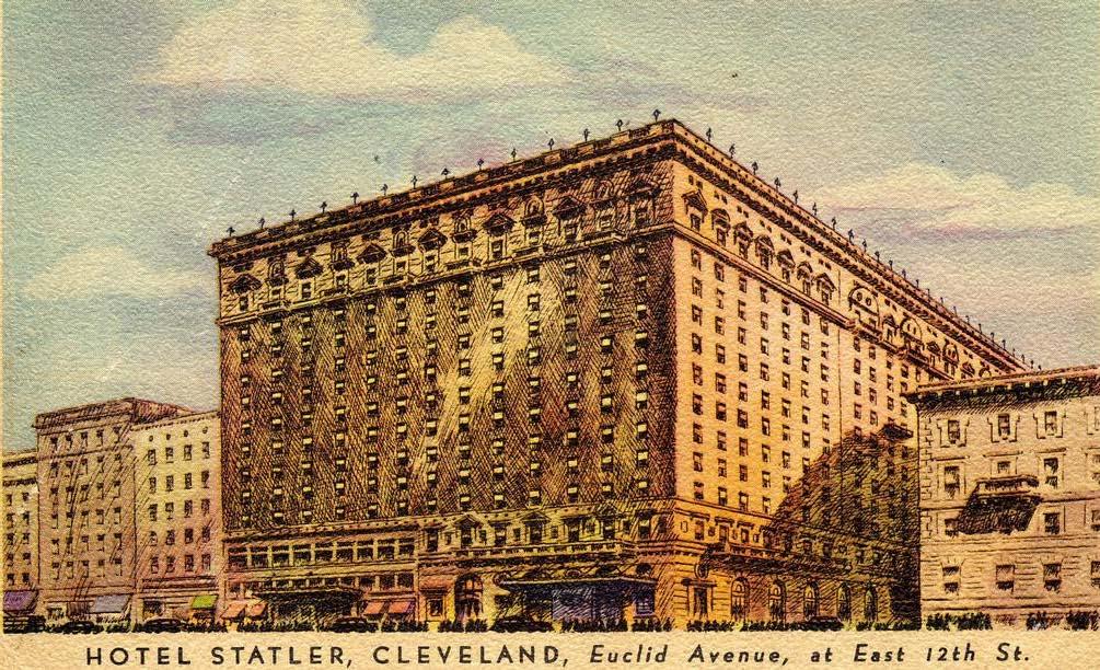> STATLER HOTEL HISTORY The Statler Hotel opened in Cleveland in October of 1912. Originally, the hotel had 700 rooms, which later was expanded to 1,000 rooms due to its early popularity.
