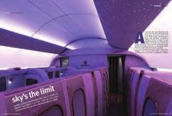 2003 A 380 Emirates shower spa space lounge waterfall feature 2004
