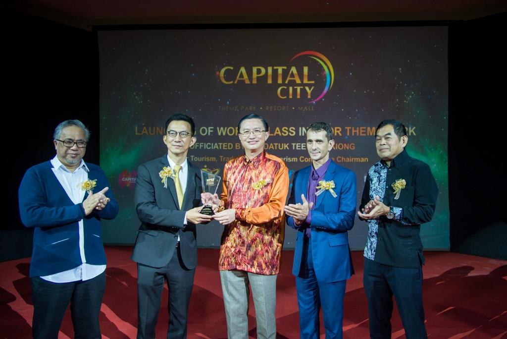 MEDIA RELEASE CAPITAL WORLD LAUNCHES ONE OF WORLD S TOP FIVE LARGEST INDOOR THEME PARK 1 CONCEPT IN MALAYSIA Features the first indoor circus in Asia with an exciting selection of attractions and