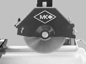 Inspect the Diamond Blade for damage verify the blade is correct for the type of material being cut (D) Inspect the Pump