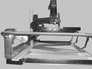 Movable Cutting Table Alignment Verification: This will verify the Movable Cutting Table is aligned to the frame of the saw.
