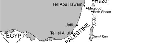 . 1 Fig. 1. Hazor in Canaan 1 The Levant includes parts of present-day Turkey, Syria, Lebanon, Israel, Jordan and the Palestine Autonomy (Wijngaarden van 2002, 31).