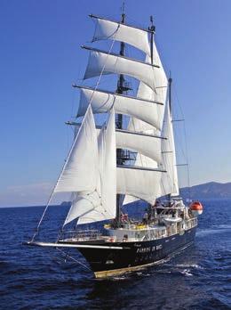 Program Rates, per person Running on Waves Launched in 2011, Running on Waves combines the look of a classic threemasted sailing vessel with contemporary design and state-of-the-art facilities and