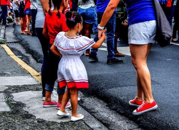 The Costa Rican Independence Day celebrations were nonstop! Everyone had so much pride in their country.