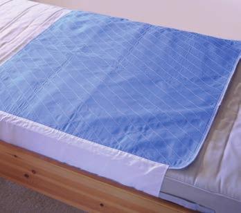 Washable Bed Pad VM842B A more eco-friendly option than disposable bed pads Attached wings fold around the mattress for