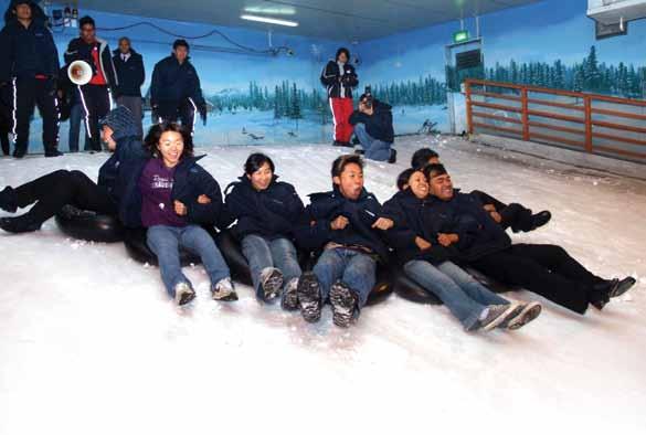 SNOW CITY For something out of the ordinary, why not go on a winter escapade to Snow City for the next office party or team-building event?