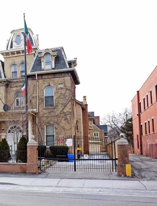 136 Beverley Street, Toronto Ownership and Partners The Property is currently owned and occupied by the Consolato Generale d Italia a Toronto, an office of the Italian Ministry of Foreign Affairs and