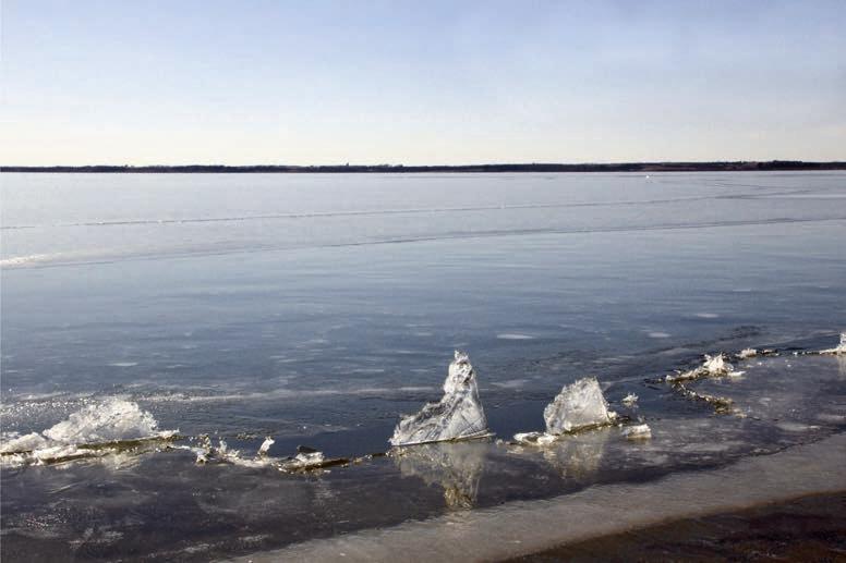 Photo Gallery & Jeffʼs Blog Ice formations at the shoreline of Milford Lake last week jmadog Jeff Maddox City Cycle Sales general manager Posted on April 3, 2013.