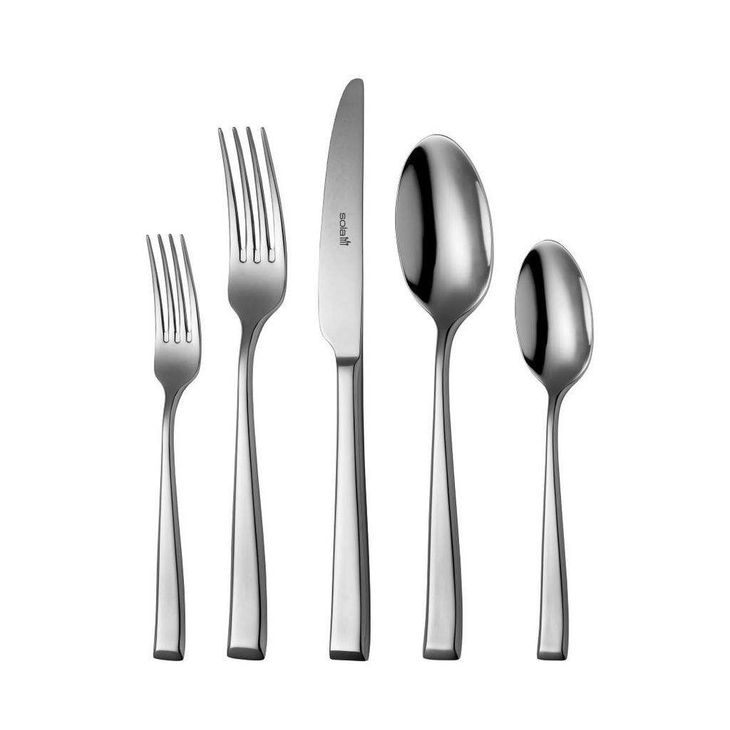 DURBAN CUTLERY SET 18/10 STAINLESS STEEL 16DURBE050 6 Persons / 50 Pieces Packed in Luxury Gift box Table Spoon Table Fork