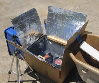 PORTABLE SOLAR COOKER REQUIREMENTS A good portable model for Kaua'i needs to be easy to set up and simple to use.