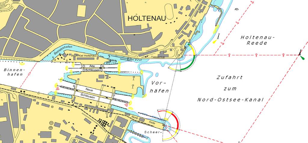 eplan 3 Rendsburg 4 5 6 6 Kiel Canal Guidance for operators of recreation craft 7 Elbe Brunsbüttel 1 2 7 Kiel N Holtenau 8 Kieler Förde Recreation craft may only moor at the