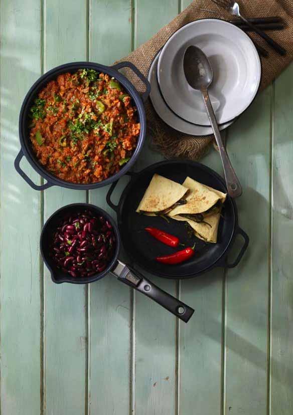 NEW AGA Cast Aluminium offers the ultimate in non-stick technology and is perfect for healthier cooking. See the full collection on pages 8-9.