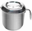STOCKPOT Ideal for cooking pasta, curries and savoury soups Internal capacity marks in pints and litres (9 Litre) AG30013 $384 BUFFET PAN* Specially designed lid that can be used
