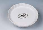 ROUND FLAN DISH Small size ideal for individual serving Microwave, dishwasher, freezer and refrigerator safe Made from durable culinary porcelain which is both lead and cadmium