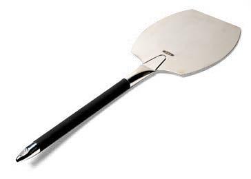 AGA BAKER S PADDLE Multi-functional pizza peel and oven reach Long reach handle ensures safe removal of food Polished stainless