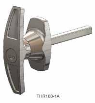Base Model Handles THF100, THR100 VARIOUS Front fixing A = 44.