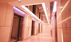 Lobby Harbour City Estates Ltd. carried out renovation in the lift lobbies of World Finance Centre in early 2007.