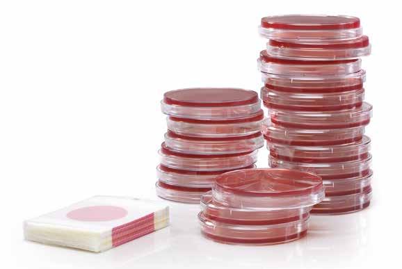 efficient. Maximize productivity Plates are sample-ready, eliminating the time-consuming, cumbersome step of preparing agar dishes. Plus, plates such as the E.