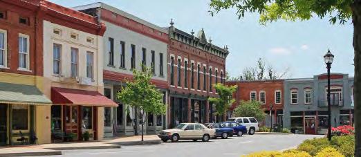 HENDERSONVILLE Historic Downtown Hendersonville is more than just a business district.